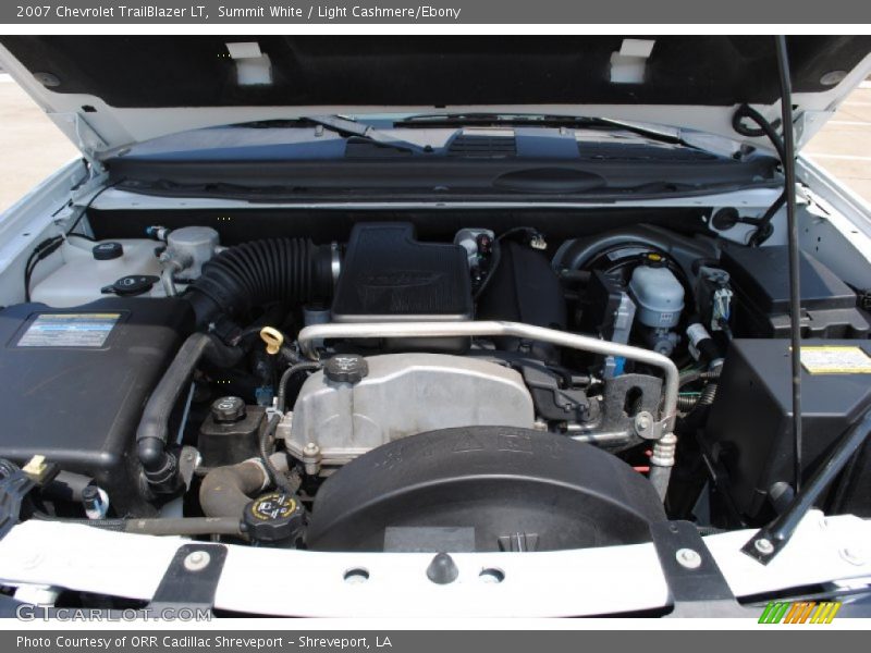 Summit White / Light Cashmere/Ebony 2007 Chevrolet TrailBlazer LT
