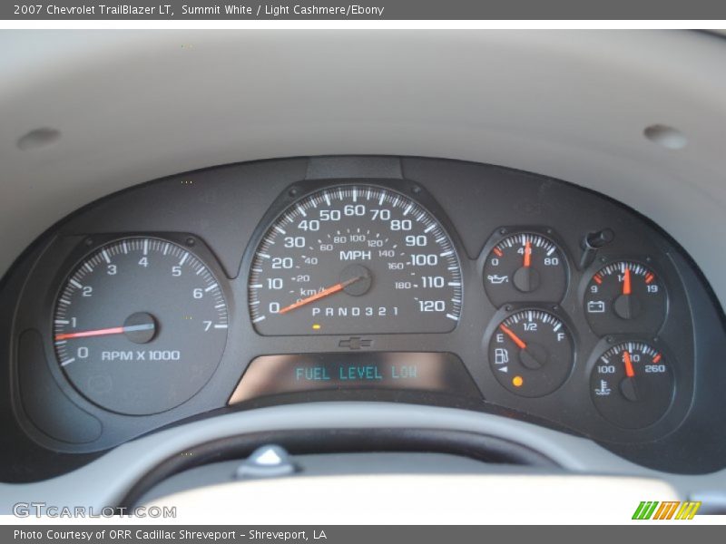 Summit White / Light Cashmere/Ebony 2007 Chevrolet TrailBlazer LT