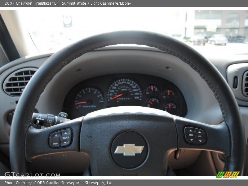 Summit White / Light Cashmere/Ebony 2007 Chevrolet TrailBlazer LT