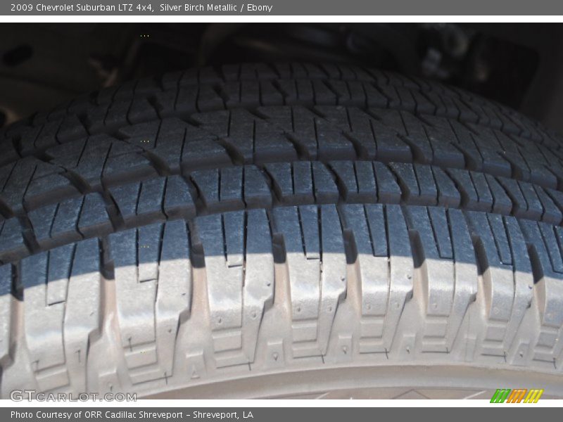 Silver Birch Metallic / Ebony 2009 Chevrolet Suburban LTZ 4x4