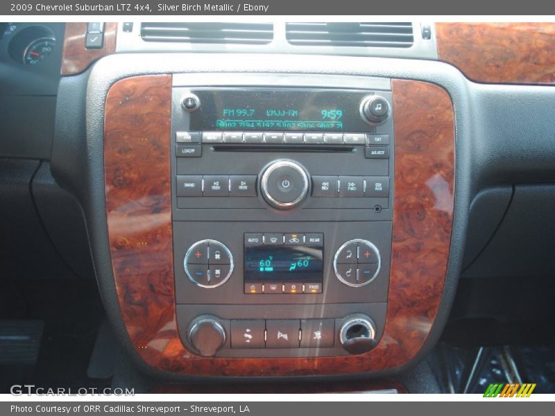 Silver Birch Metallic / Ebony 2009 Chevrolet Suburban LTZ 4x4