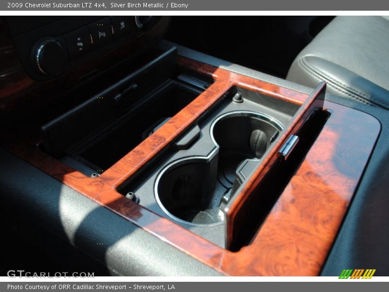 Silver Birch Metallic / Ebony 2009 Chevrolet Suburban LTZ 4x4