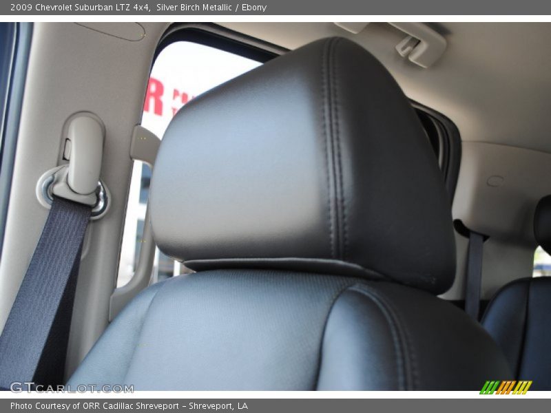 Silver Birch Metallic / Ebony 2009 Chevrolet Suburban LTZ 4x4