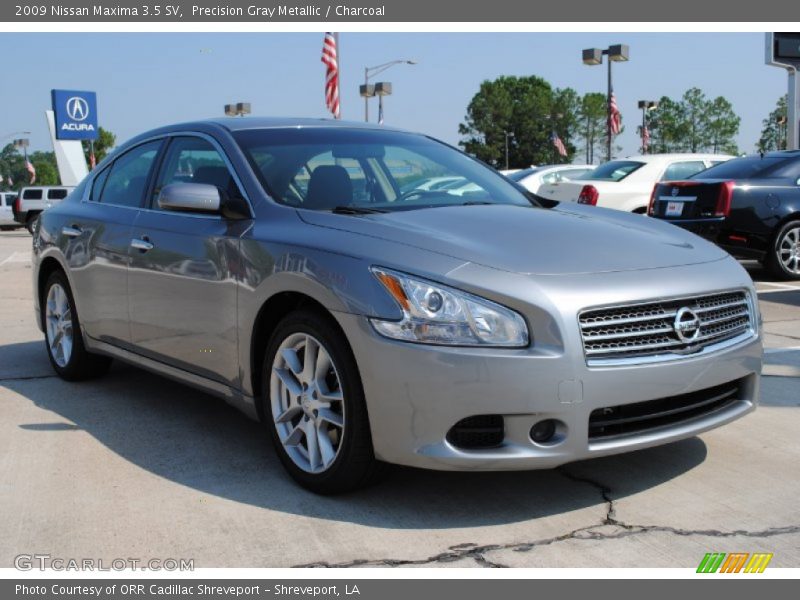 Precision Gray Metallic / Charcoal 2009 Nissan Maxima 3.5 SV