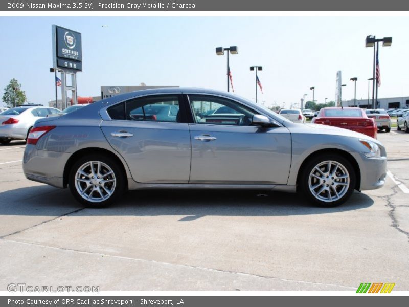 Precision Gray Metallic / Charcoal 2009 Nissan Maxima 3.5 SV