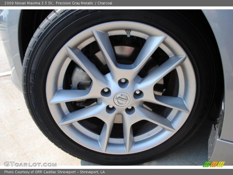 Precision Gray Metallic / Charcoal 2009 Nissan Maxima 3.5 SV