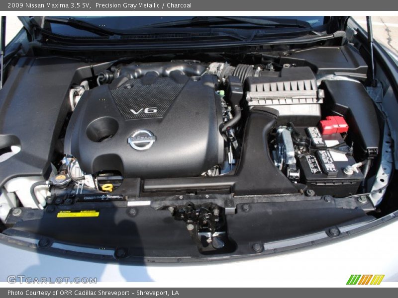 Precision Gray Metallic / Charcoal 2009 Nissan Maxima 3.5 SV