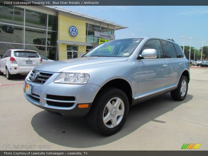Blue Silver Metallic / Anthracite 2004 Volkswagen Touareg V6