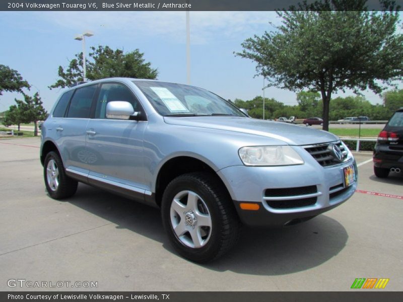 Blue Silver Metallic / Anthracite 2004 Volkswagen Touareg V6
