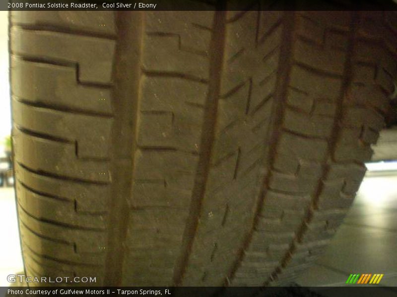 Cool Silver / Ebony 2008 Pontiac Solstice Roadster