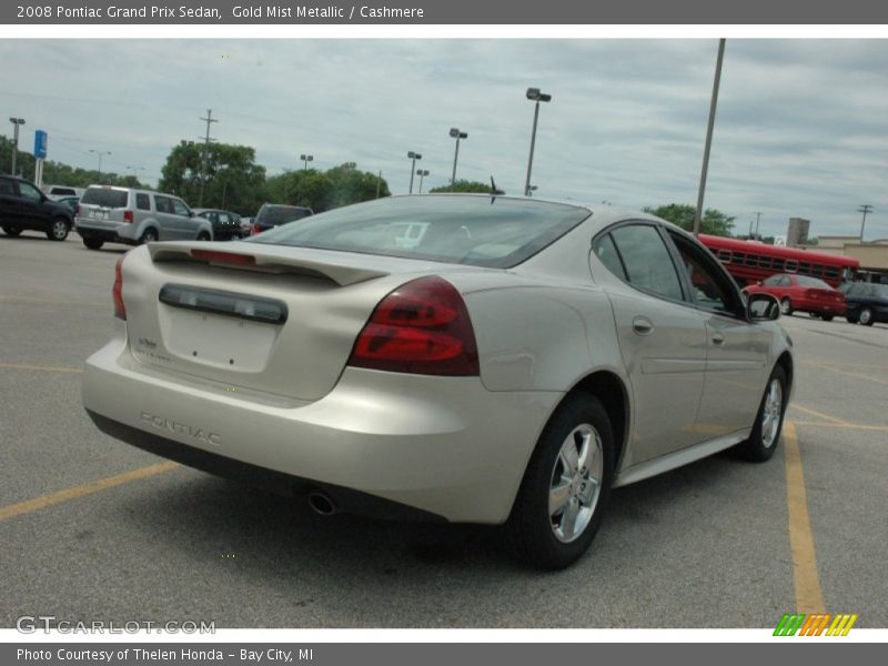 Gold Mist Metallic / Cashmere 2008 Pontiac Grand Prix Sedan