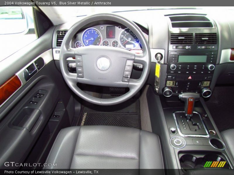 Blue Silver Metallic / Anthracite 2004 Volkswagen Touareg V6
