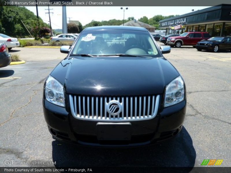 Black / Charcoal Black 2008 Mercury Sable Premier AWD Sedan