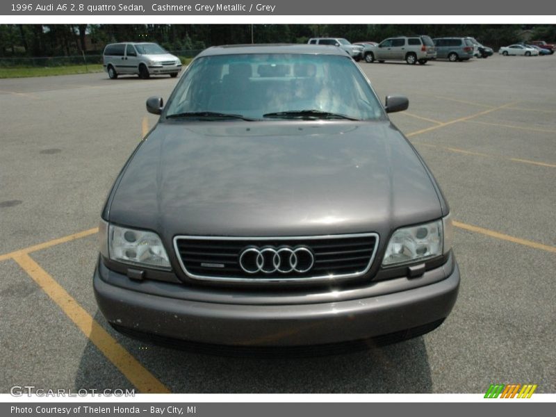 Cashmere Grey Metallic / Grey 1996 Audi A6 2.8 quattro Sedan