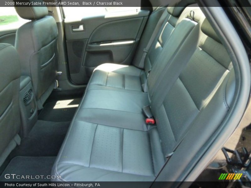 Black / Charcoal Black 2008 Mercury Sable Premier AWD Sedan