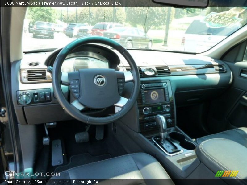 Black / Charcoal Black 2008 Mercury Sable Premier AWD Sedan