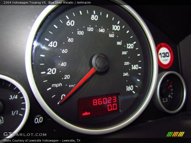 Blue Silver Metallic / Anthracite 2004 Volkswagen Touareg V6