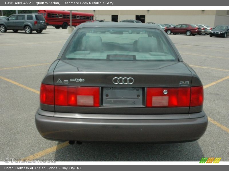 Cashmere Grey Metallic / Grey 1996 Audi A6 2.8 quattro Sedan