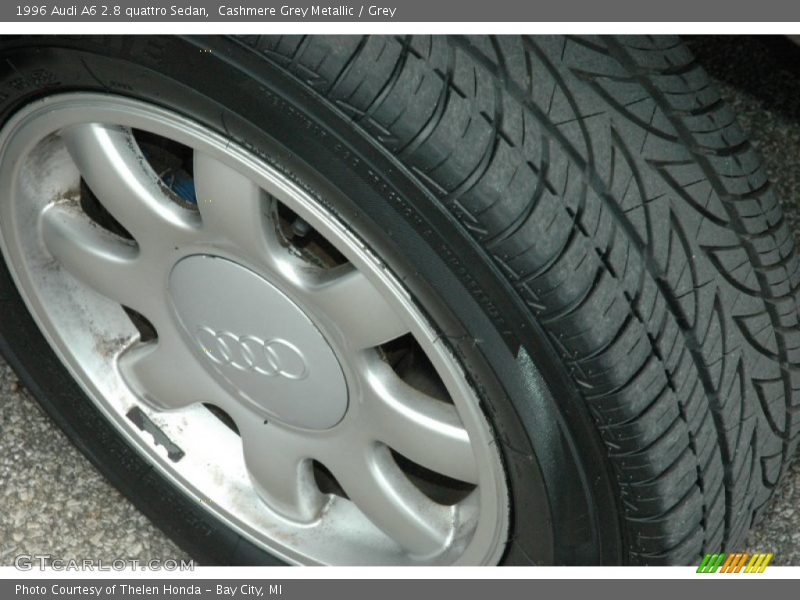 Cashmere Grey Metallic / Grey 1996 Audi A6 2.8 quattro Sedan