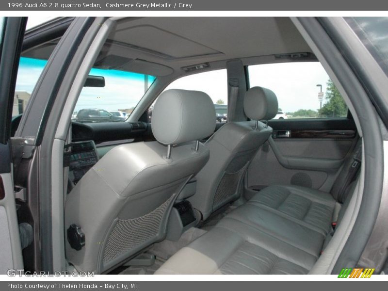  1996 A6 2.8 quattro Sedan Grey Interior