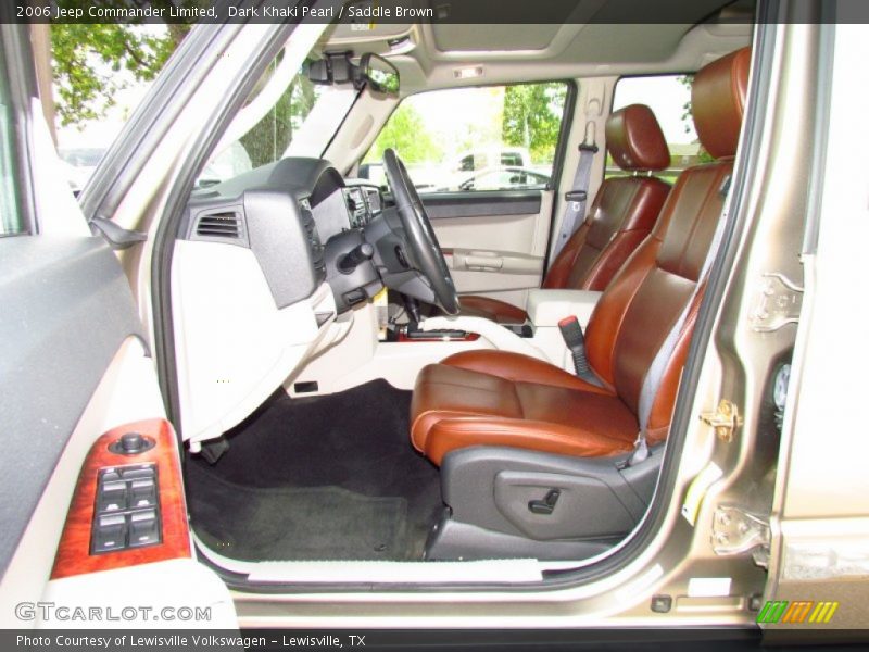  2006 Commander Limited Saddle Brown Interior
