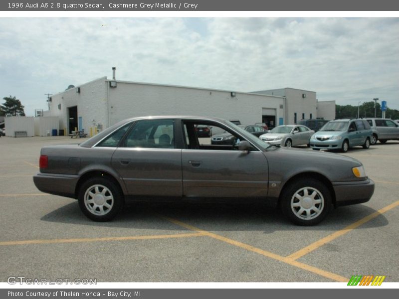 Cashmere Grey Metallic / Grey 1996 Audi A6 2.8 quattro Sedan