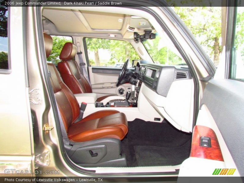  2006 Commander Limited Saddle Brown Interior