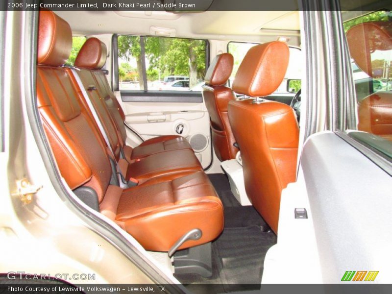  2006 Commander Limited Saddle Brown Interior