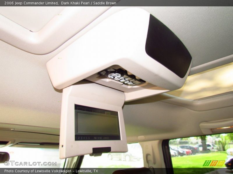 Dark Khaki Pearl / Saddle Brown 2006 Jeep Commander Limited