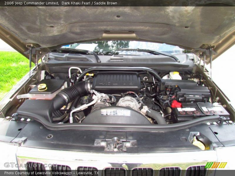  2006 Commander Limited Engine - 4.7 Liter SOHC 16-Valve V8