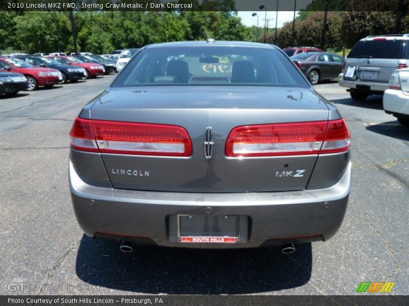 Sterling Gray Metallic / Dark Charcoal 2010 Lincoln MKZ FWD