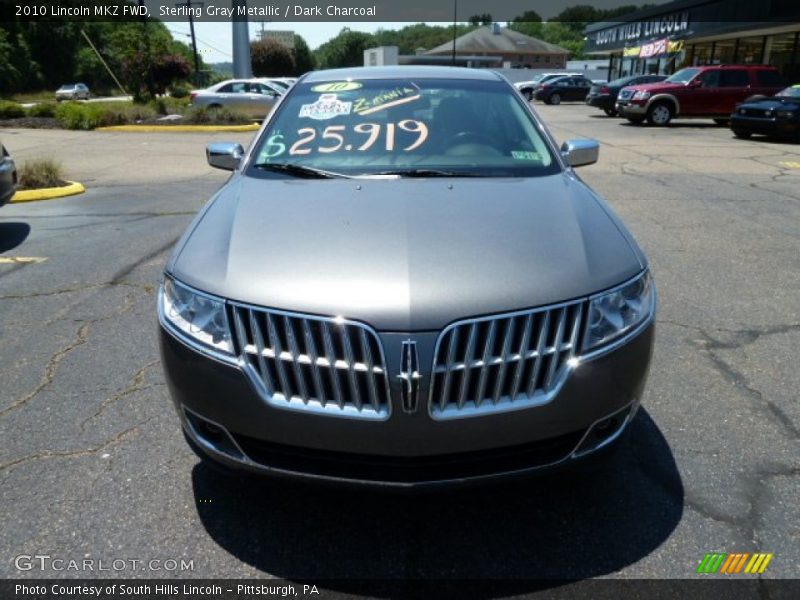 Sterling Gray Metallic / Dark Charcoal 2010 Lincoln MKZ FWD