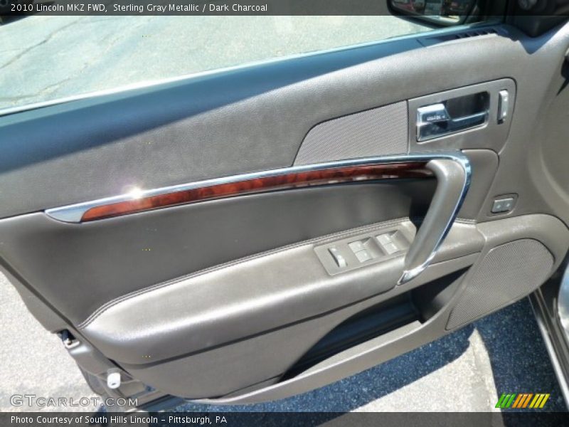 Sterling Gray Metallic / Dark Charcoal 2010 Lincoln MKZ FWD