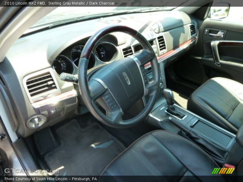 Sterling Gray Metallic / Dark Charcoal 2010 Lincoln MKZ FWD