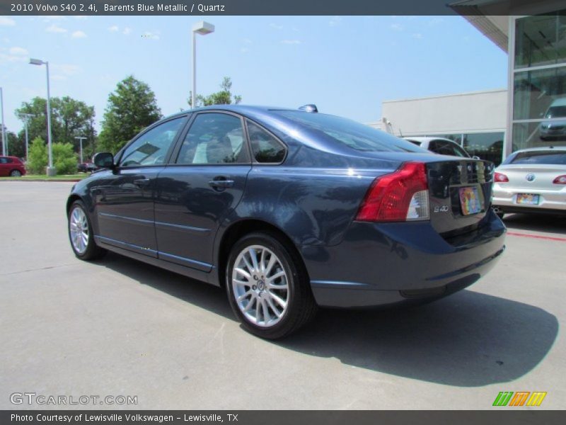 Barents Blue Metallic / Quartz 2010 Volvo S40 2.4i