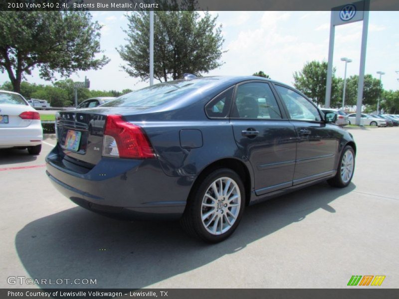 Barents Blue Metallic / Quartz 2010 Volvo S40 2.4i