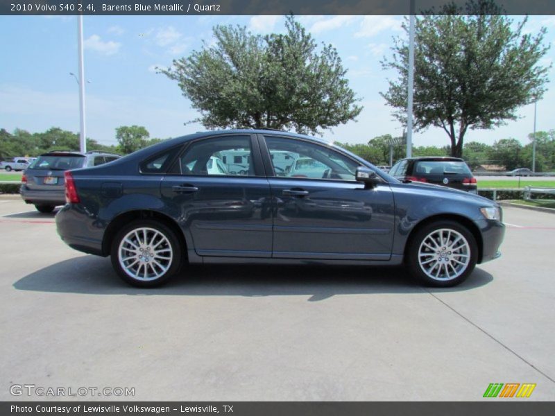 Barents Blue Metallic / Quartz 2010 Volvo S40 2.4i