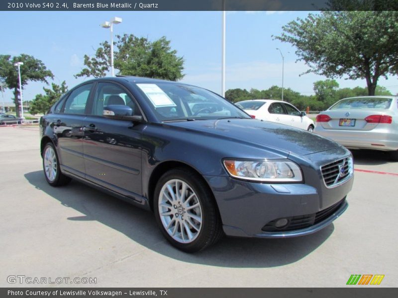Barents Blue Metallic / Quartz 2010 Volvo S40 2.4i