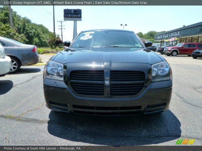 Brilliant Black Crystal Pearl / Dark Slate Gray/Medium Slate Gray 2005 Dodge Magnum SXT AWD