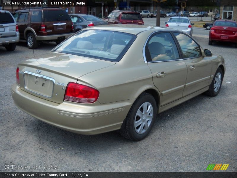 Desert Sand / Beige 2004 Hyundai Sonata V6