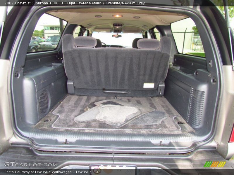Light Pewter Metallic / Graphite/Medium Gray 2002 Chevrolet Suburban 1500 LT