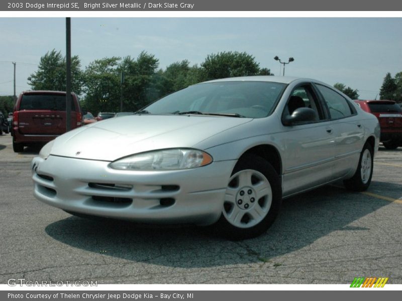 Bright Silver Metallic / Dark Slate Gray 2003 Dodge Intrepid SE