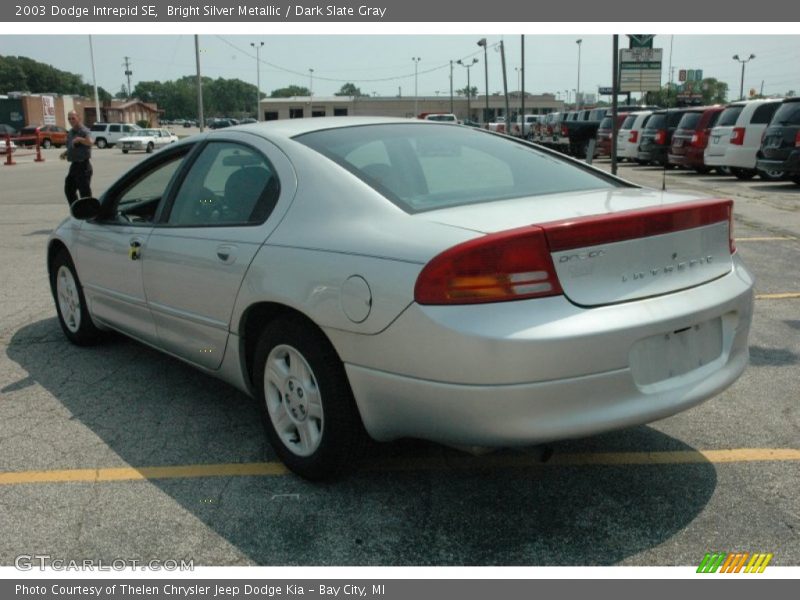 Bright Silver Metallic / Dark Slate Gray 2003 Dodge Intrepid SE