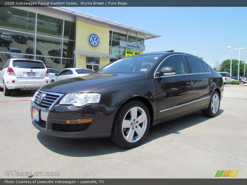 Mocha Brown / Pure Beige 2008 Volkswagen Passat Komfort Sedan