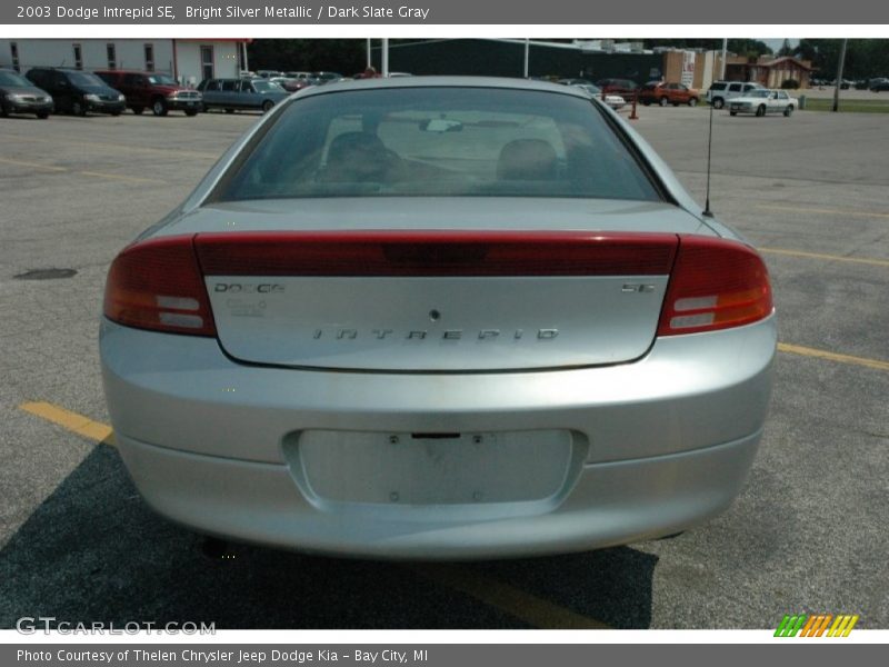 Bright Silver Metallic / Dark Slate Gray 2003 Dodge Intrepid SE
