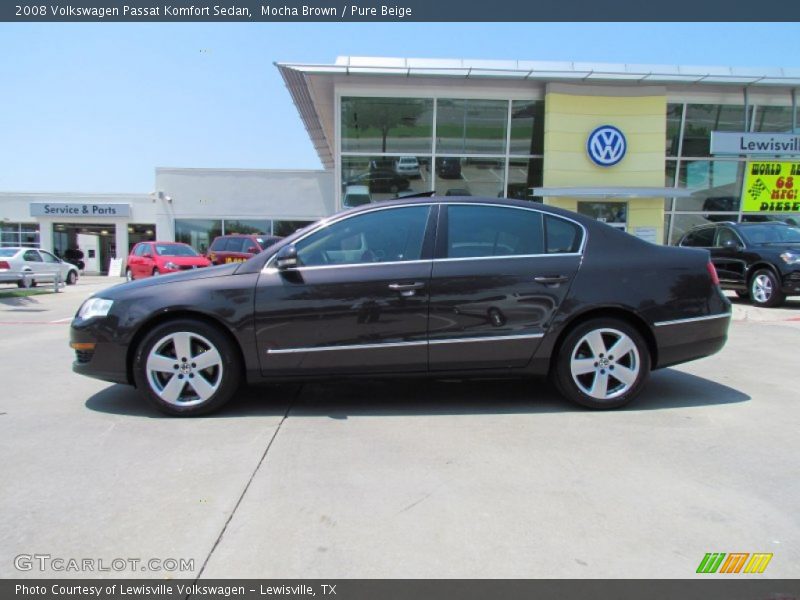 Mocha Brown / Pure Beige 2008 Volkswagen Passat Komfort Sedan