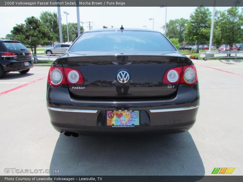 Mocha Brown / Pure Beige 2008 Volkswagen Passat Komfort Sedan