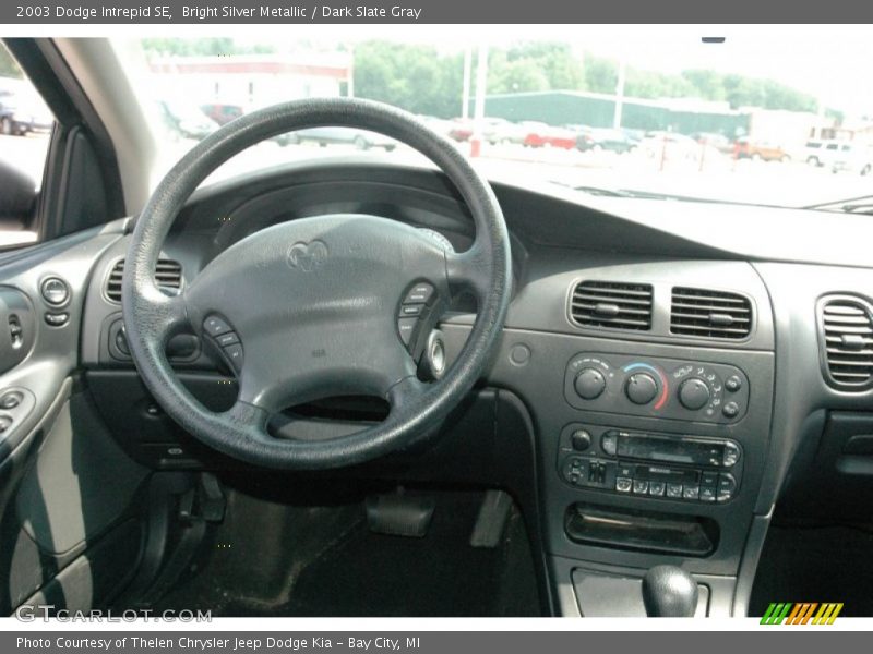 Bright Silver Metallic / Dark Slate Gray 2003 Dodge Intrepid SE