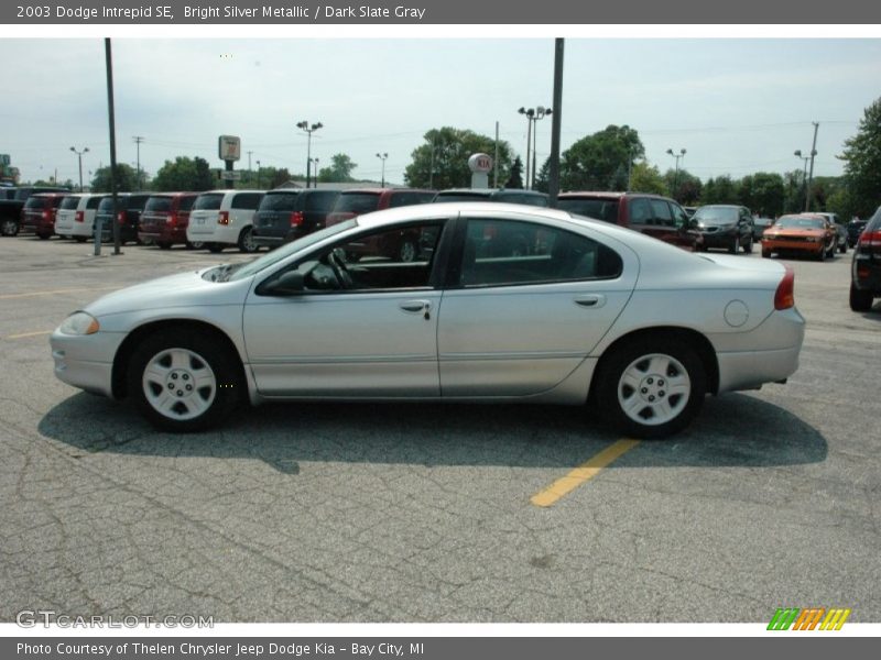 Bright Silver Metallic / Dark Slate Gray 2003 Dodge Intrepid SE