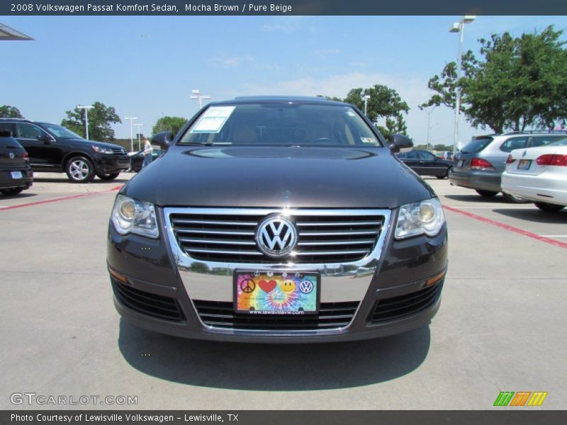 Mocha Brown / Pure Beige 2008 Volkswagen Passat Komfort Sedan